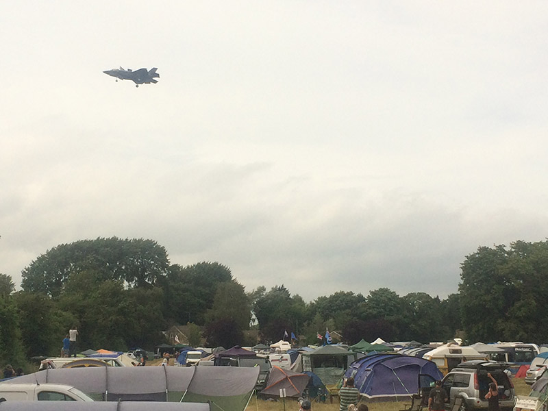 Air Tattoo Camping Fairford, RIAT Camping, Flyby Camping